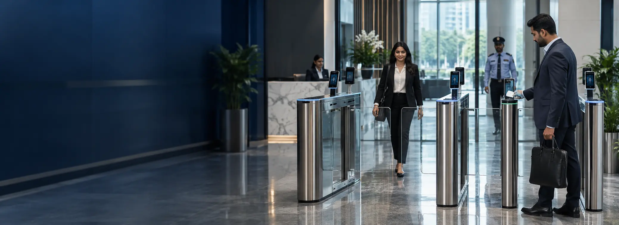 Turnstile gate access control system in Bangladesh